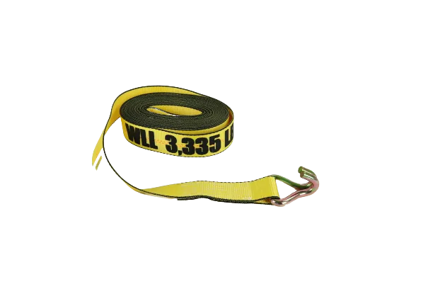 10-Pack 2" x 30' Ratchet Strap with Wire Hooks - 3333lb WLL