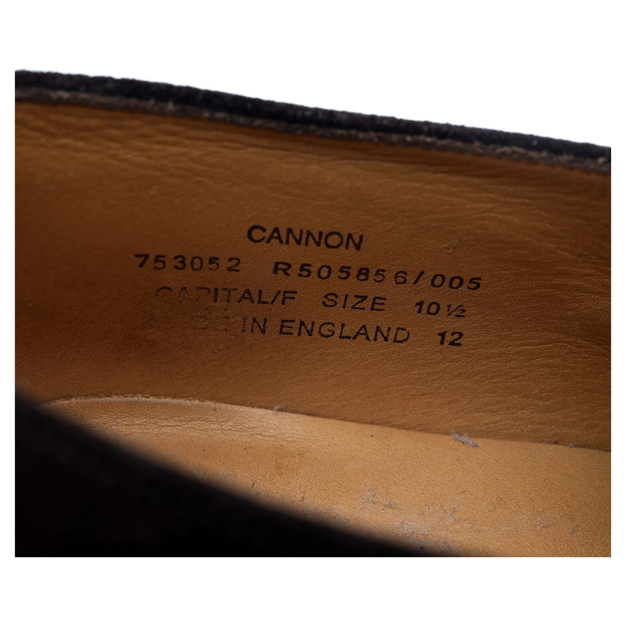 1880 'Cannon' Dark Brown Suede Double Monk Strap UK 10.5 F