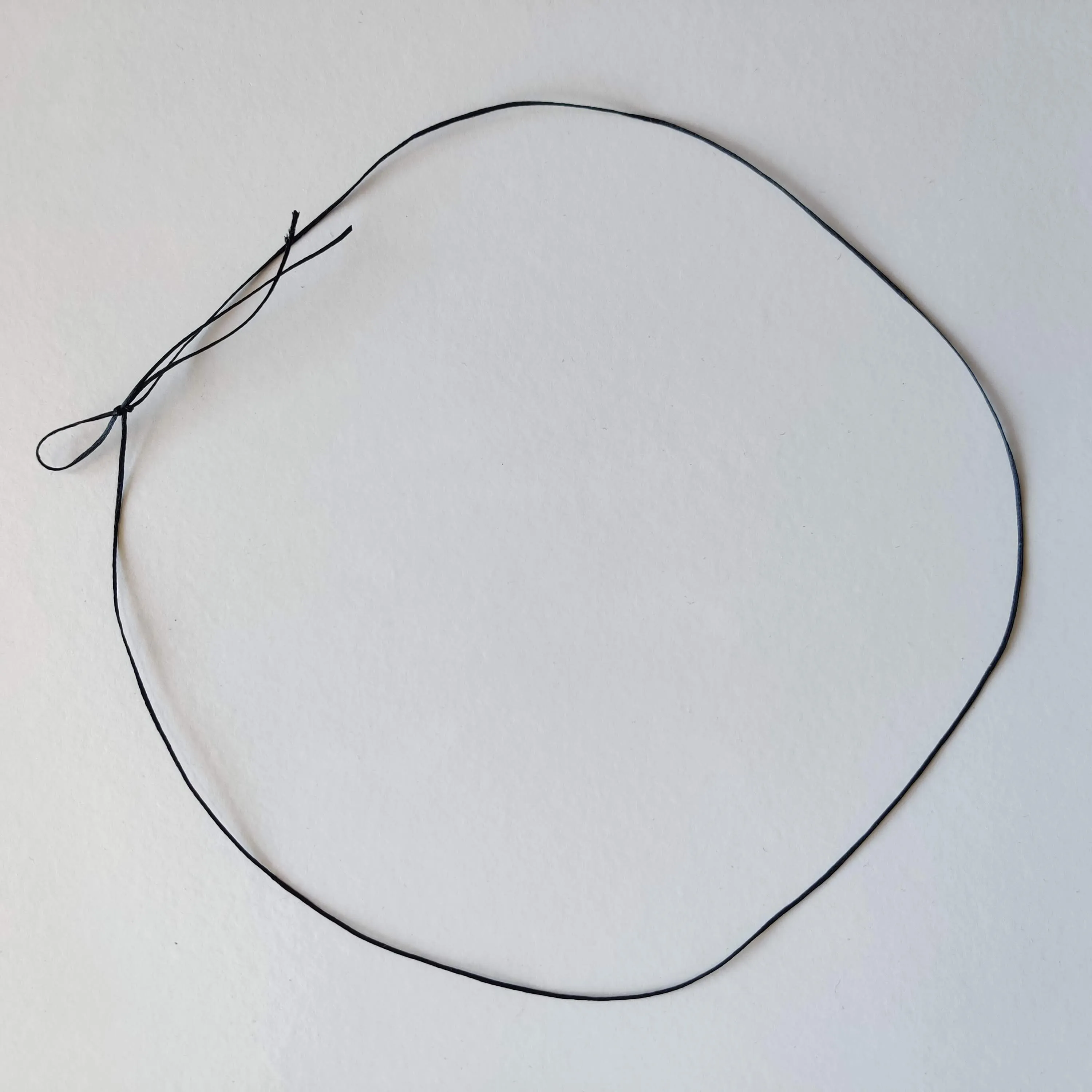 1m Waxed Cord for Point Pendants