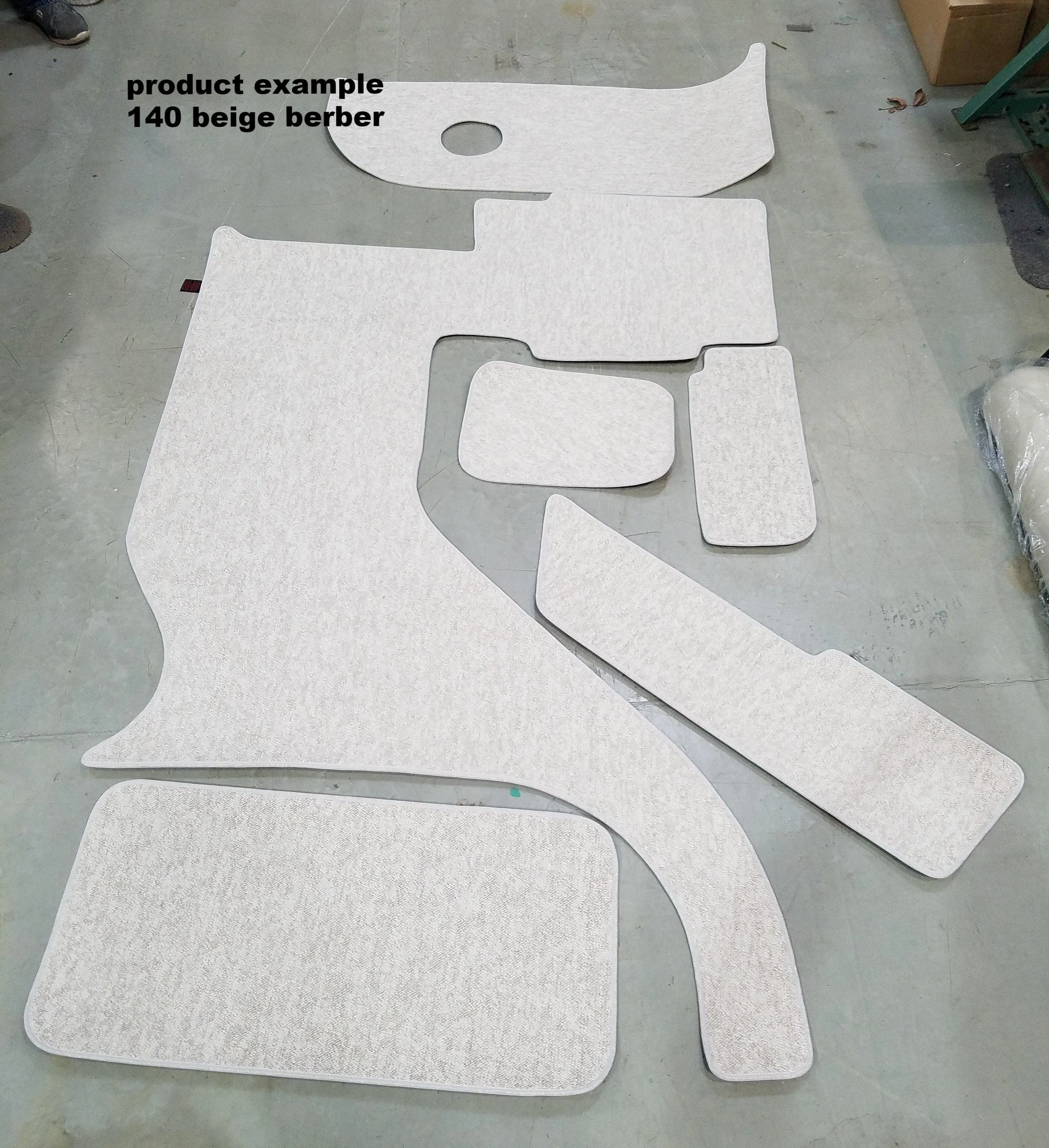 2002-2006 Rinker 250 Fiesta Vee Snap in Boat Carpet
