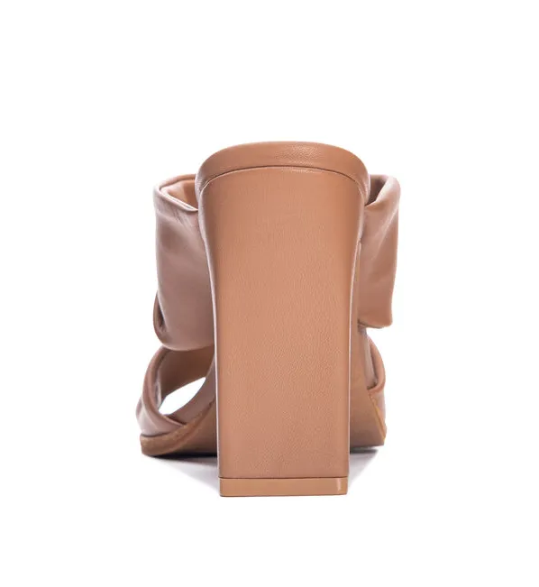 42 Gold Leven Sheep Leather Heel - Tan