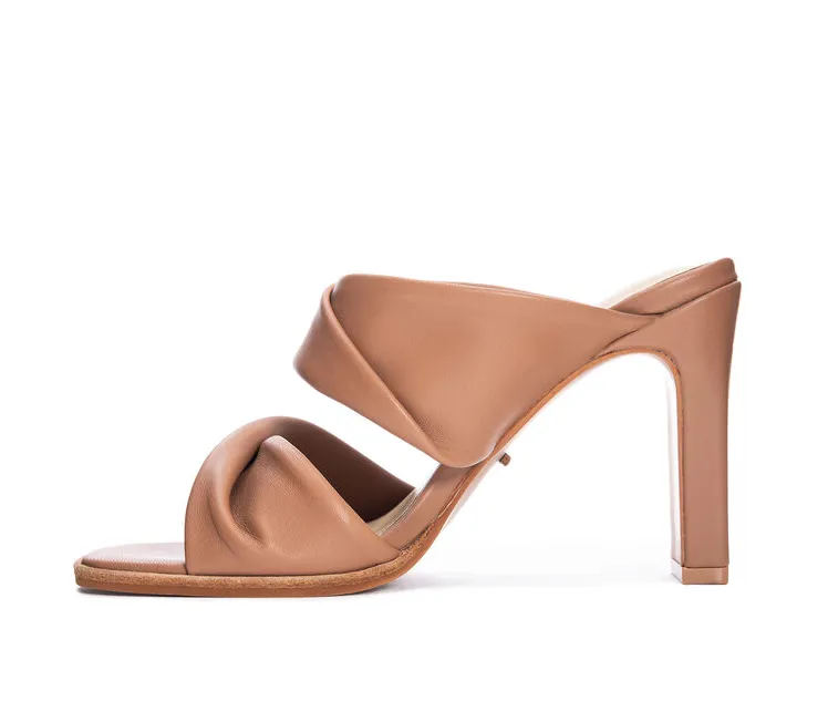 42 Gold Leven Sheep Leather Heel - Tan