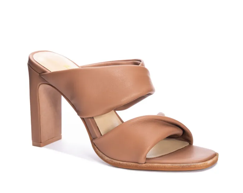 42 Gold Leven Sheep Leather Heel - Tan