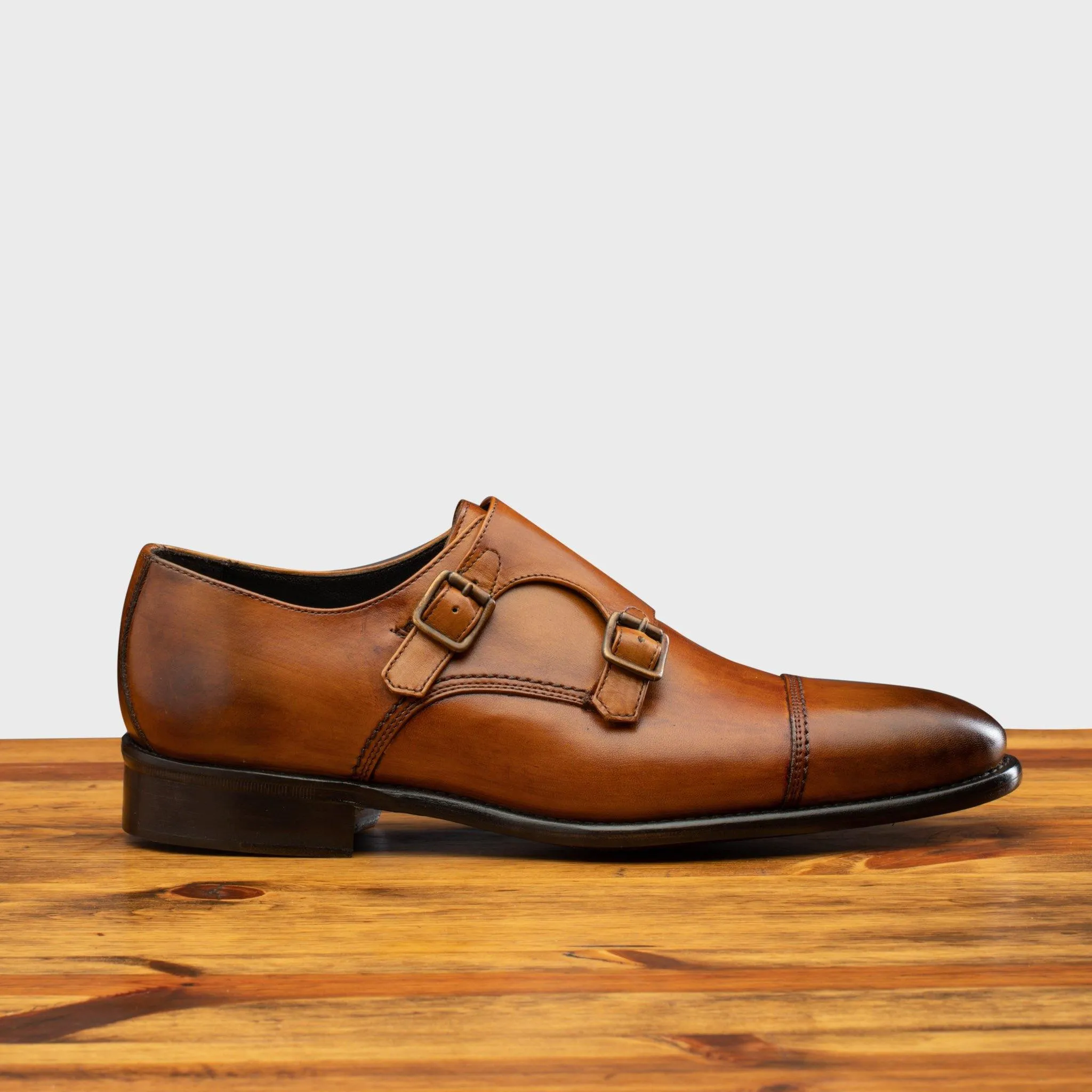 6582 Calzoleria Toscana Monk strap Cap Toe