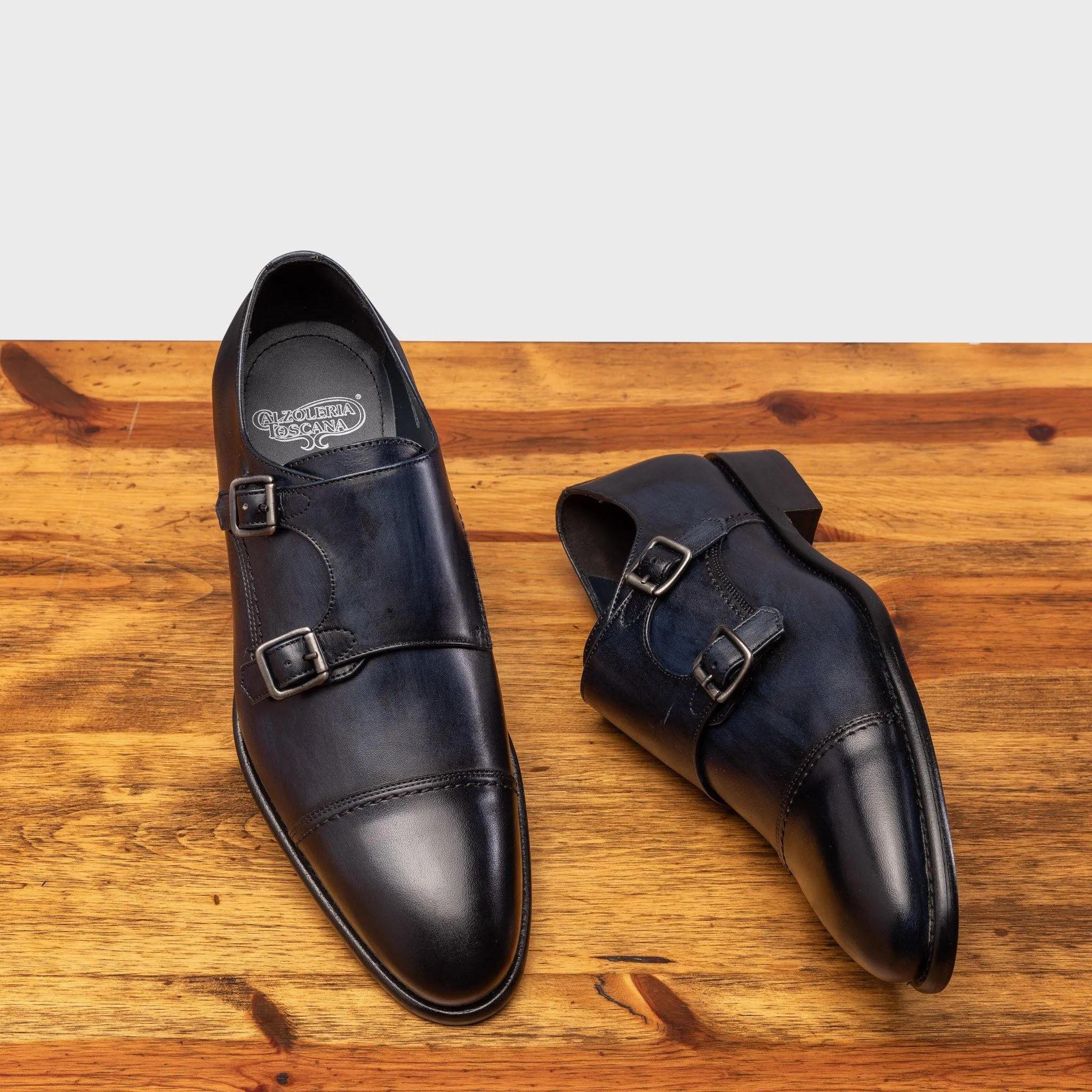 6582 Calzoleria Toscana Monk strap Cap Toe