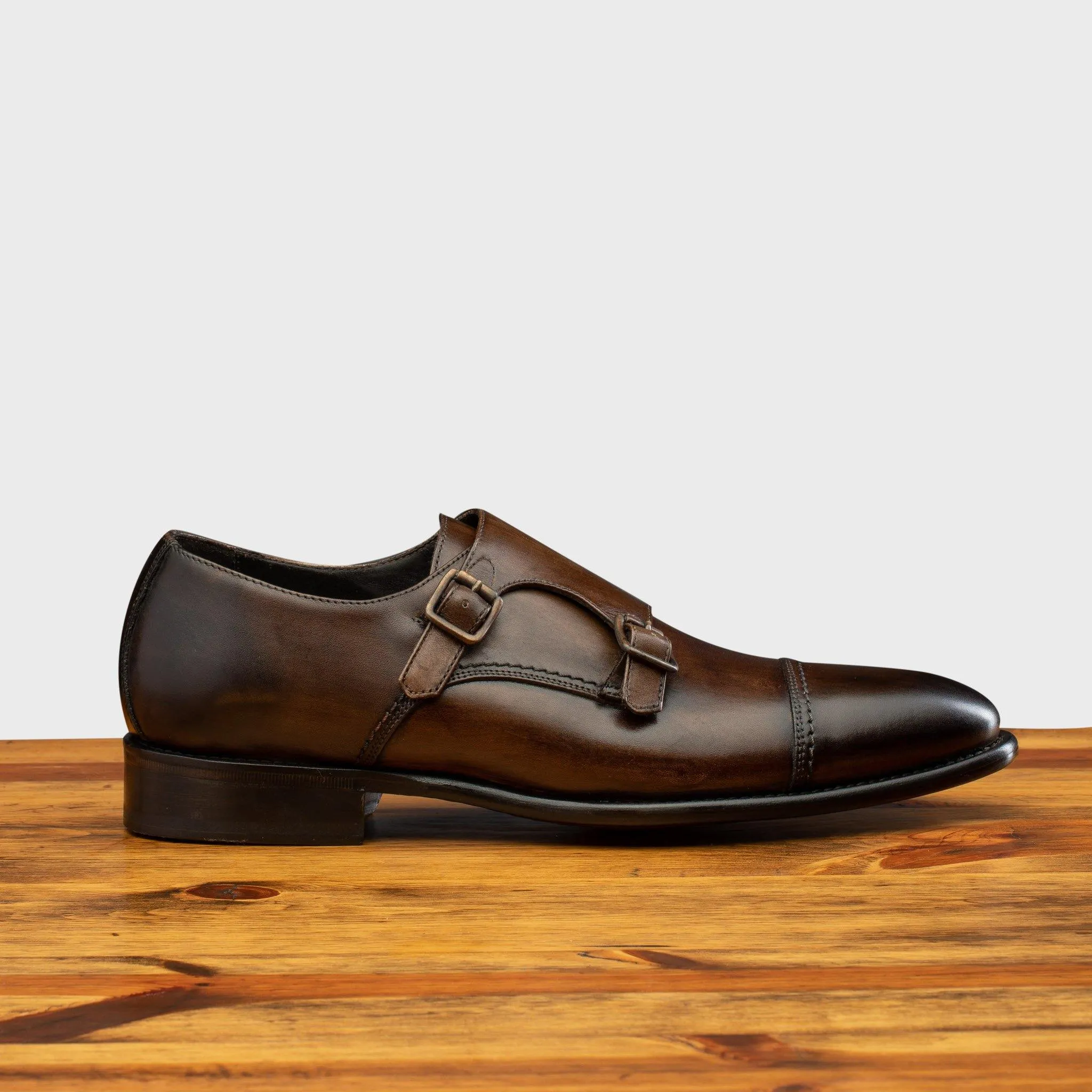6582 Calzoleria Toscana Monk strap Cap Toe