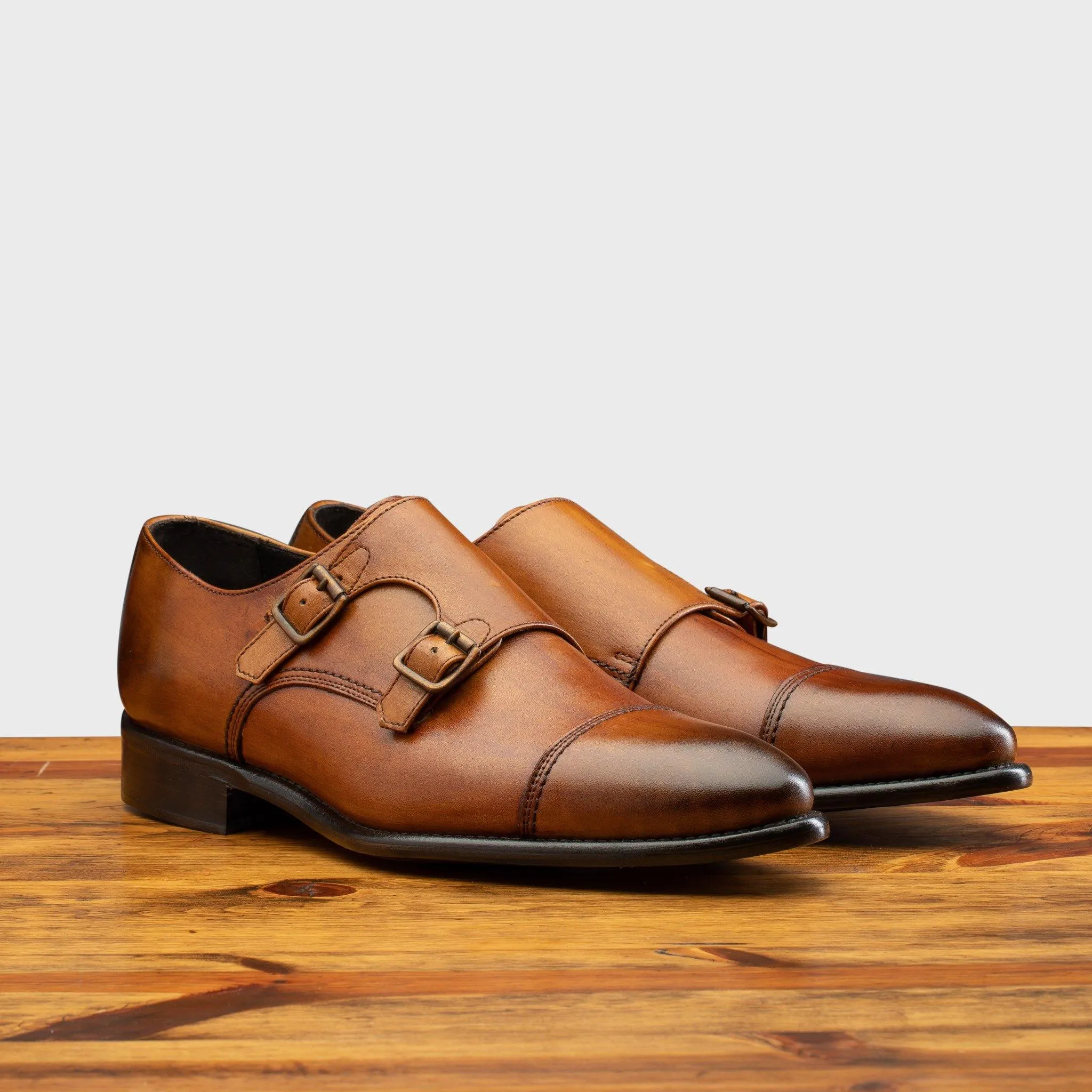 6582 Calzoleria Toscana Monk strap Cap Toe