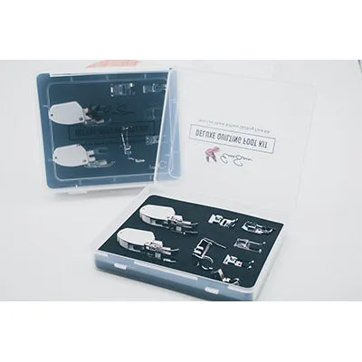 8-Piece Deluxe Quilting Foot Kit 7mm Snap-On Low