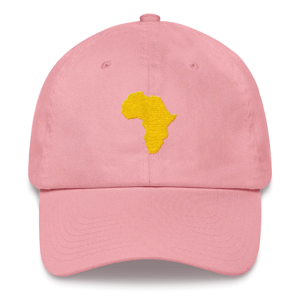 Africa Gold Twill Dad Hat