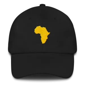 Africa Gold Twill Dad Hat