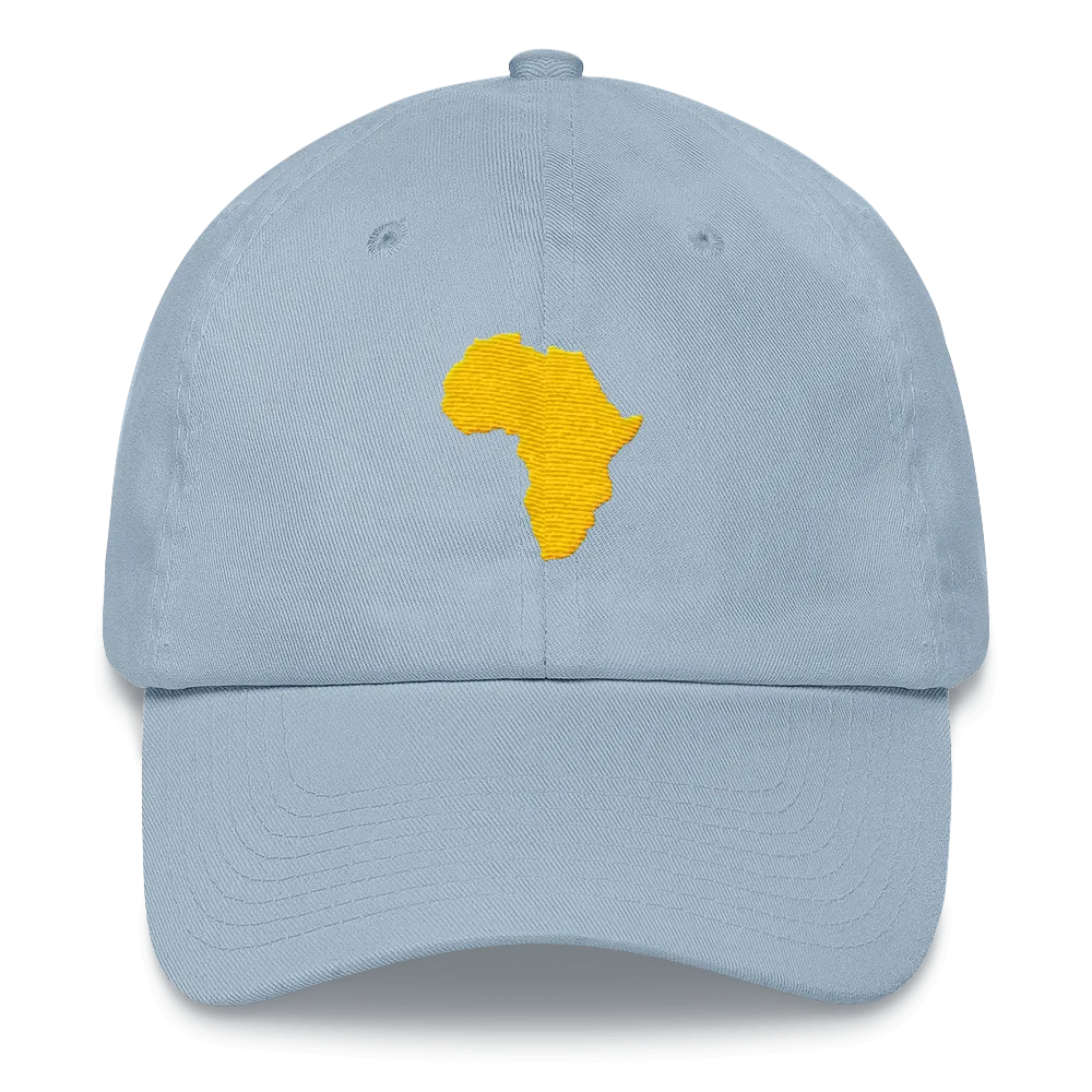 Africa Gold Twill Dad Hat