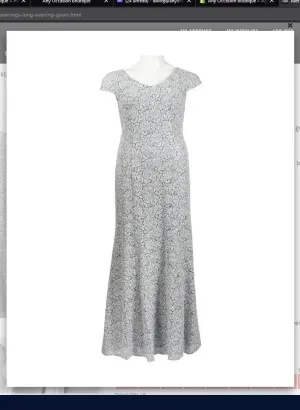 Alex Evenings 1122063 Long Evening Gown