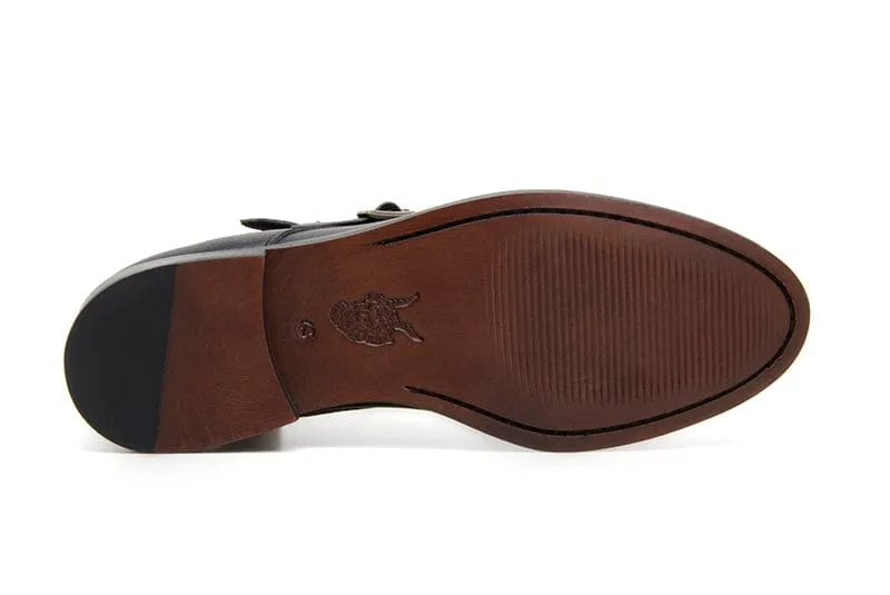 Ambassador Vegan Leather Buckle Boots | Multiple Colours