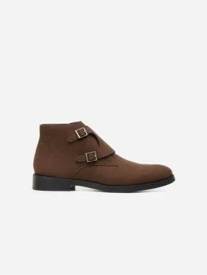 Ambassador Vegan Leather Buckle Boots | Multiple Colours