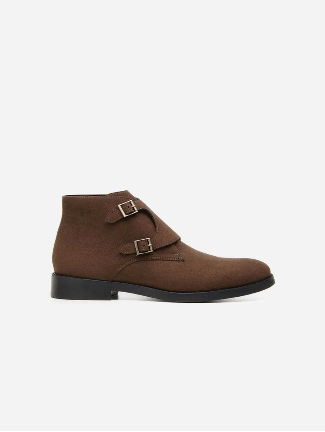 Ambassador Vegan Leather Buckle Boots | Multiple Colours
