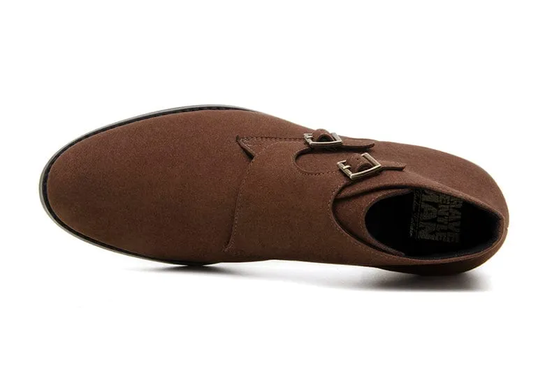 Ambassador Vegan Leather Buckle Boots | Multiple Colours