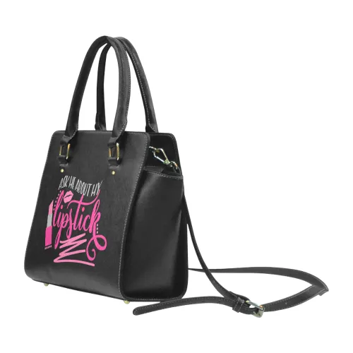 Ask Me About My Lipstick Purse Classic Shoulder Handbag