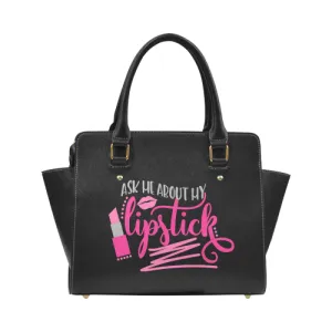 Ask Me About My Lipstick Purse Classic Shoulder Handbag