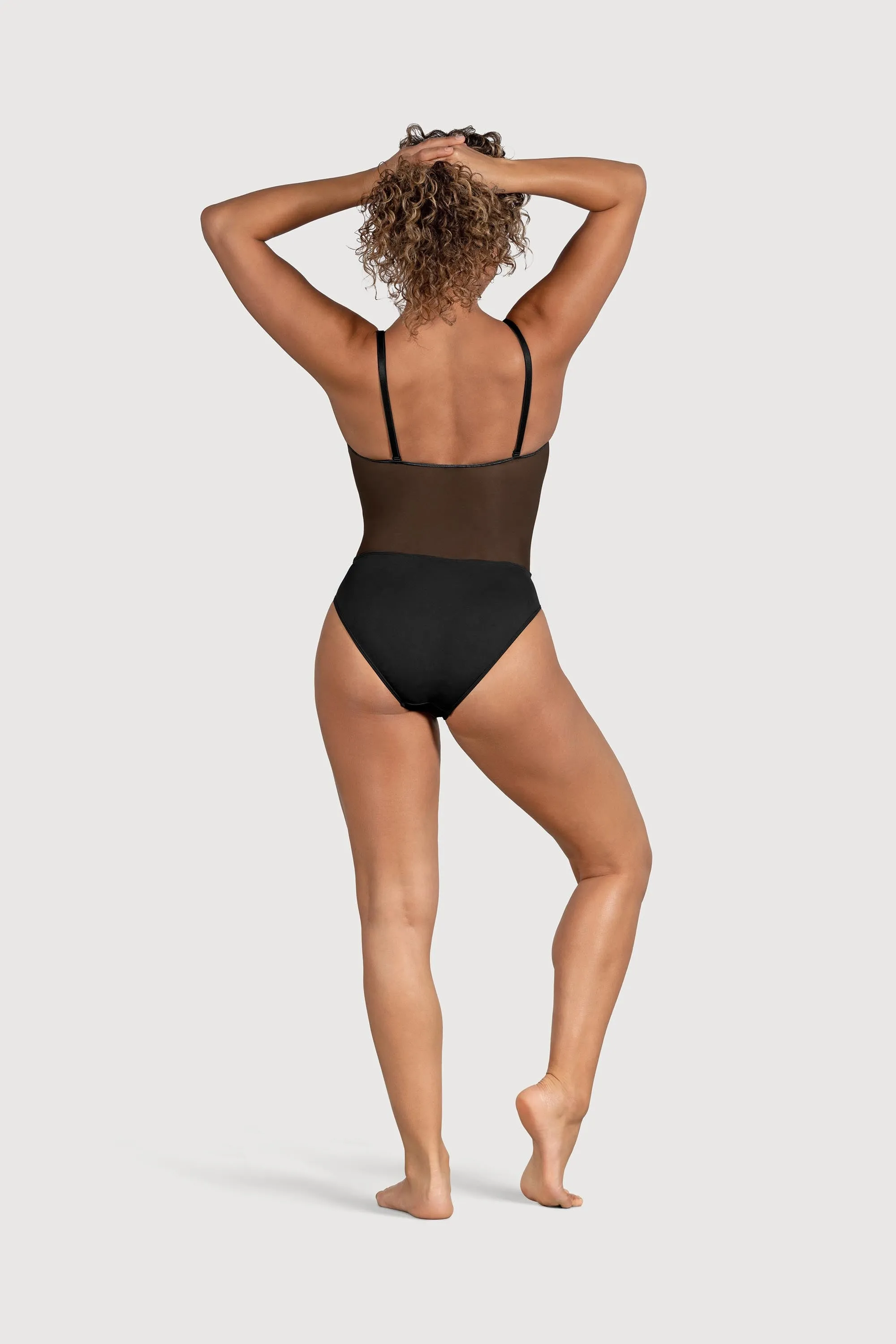 B53377 - Bloch Cordelia Mesh Panel Womens Body Liner