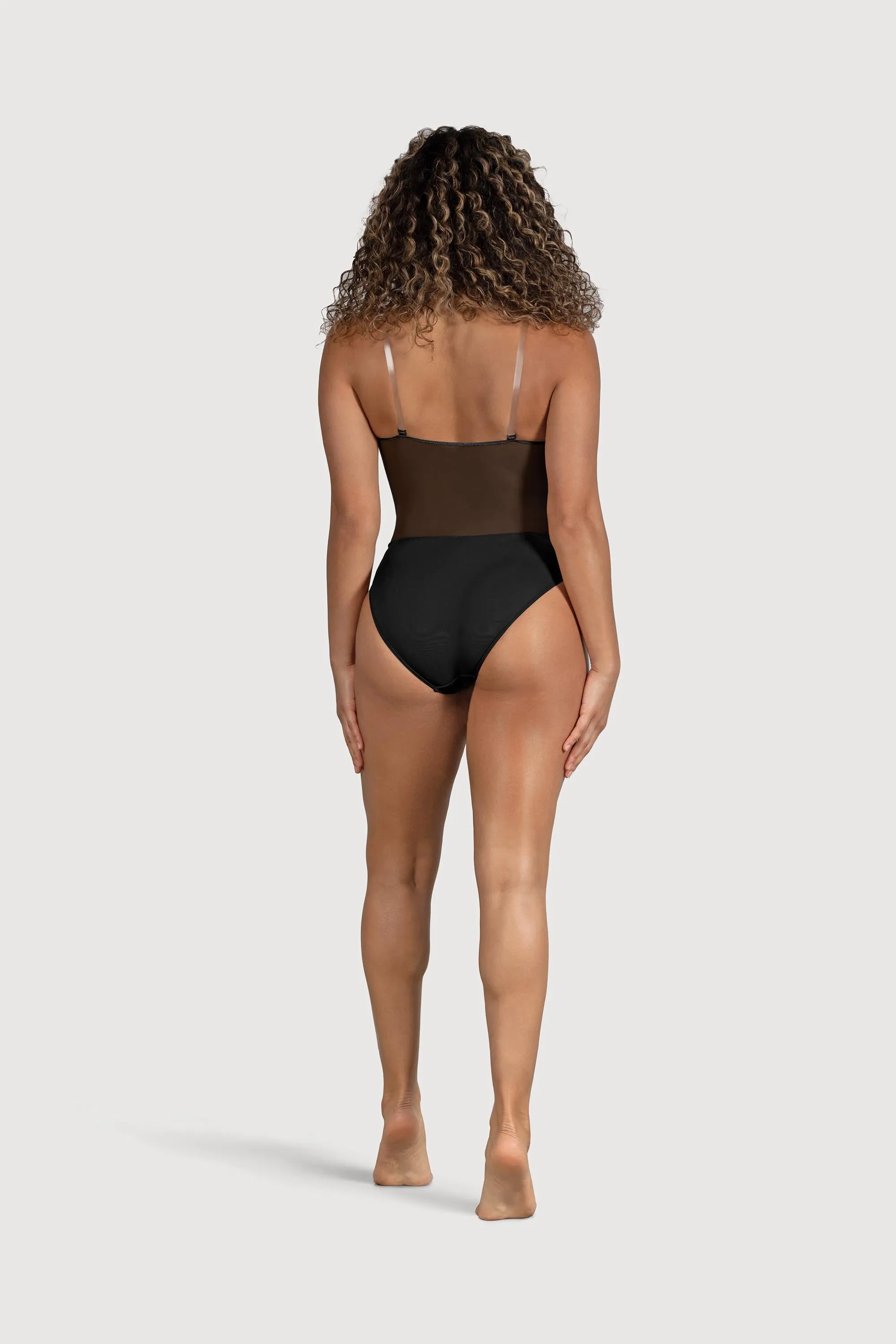 B53377 - Bloch Cordelia Mesh Panel Womens Body Liner