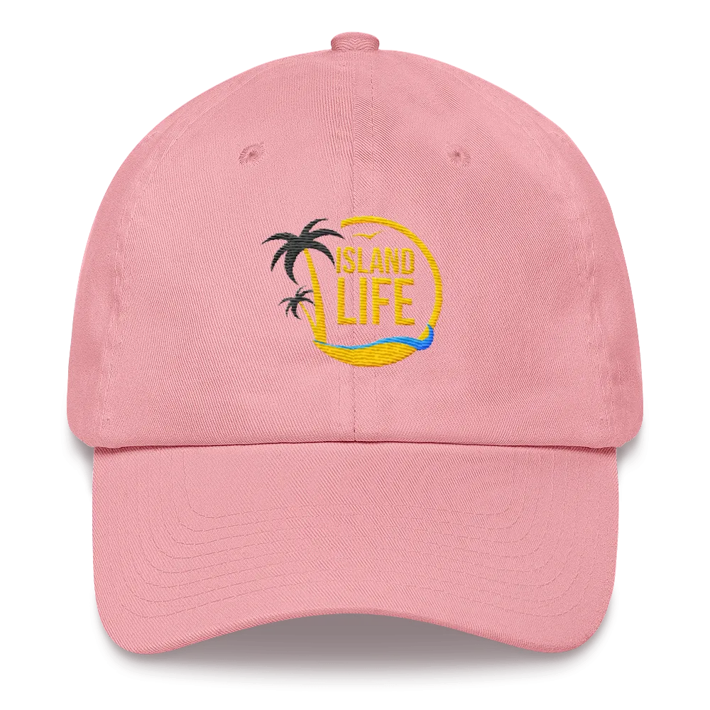 Bahamas & St. Lucia Colors Logo Twill Dad Hat