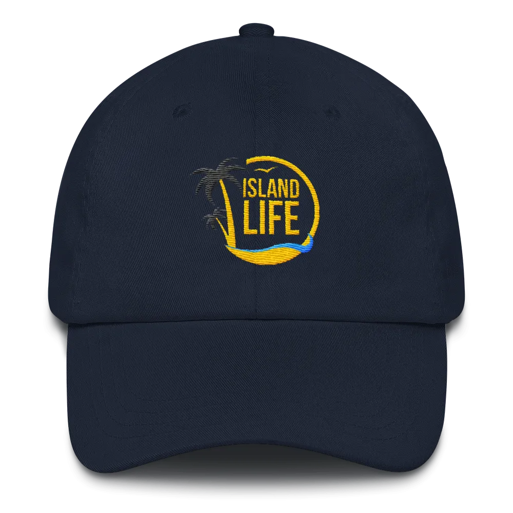 Bahamas & St. Lucia Colors Logo Twill Dad Hat