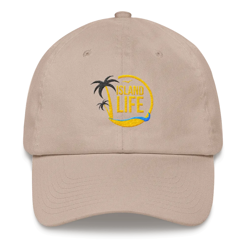 Bahamas & St. Lucia Colors Logo Twill Dad Hat
