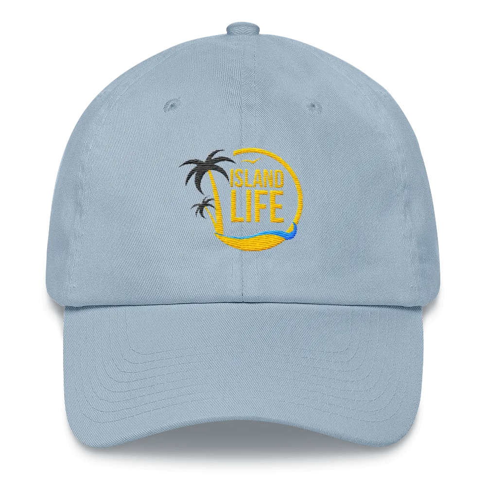 Bahamas & St. Lucia Colors Logo Twill Dad Hat