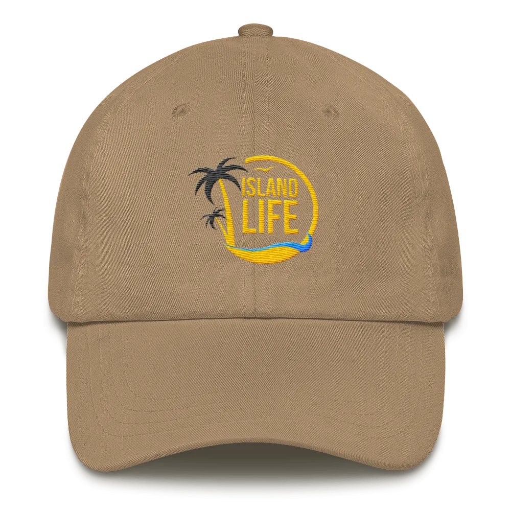 Bahamas & St. Lucia Colors Logo Twill Dad Hat