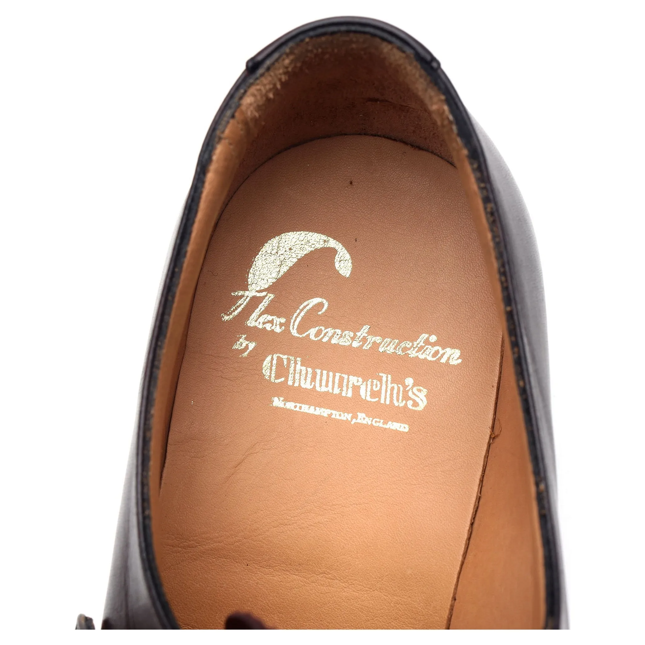 'Bampton' Burgundy Leather Monk Strap UK 9.5 G