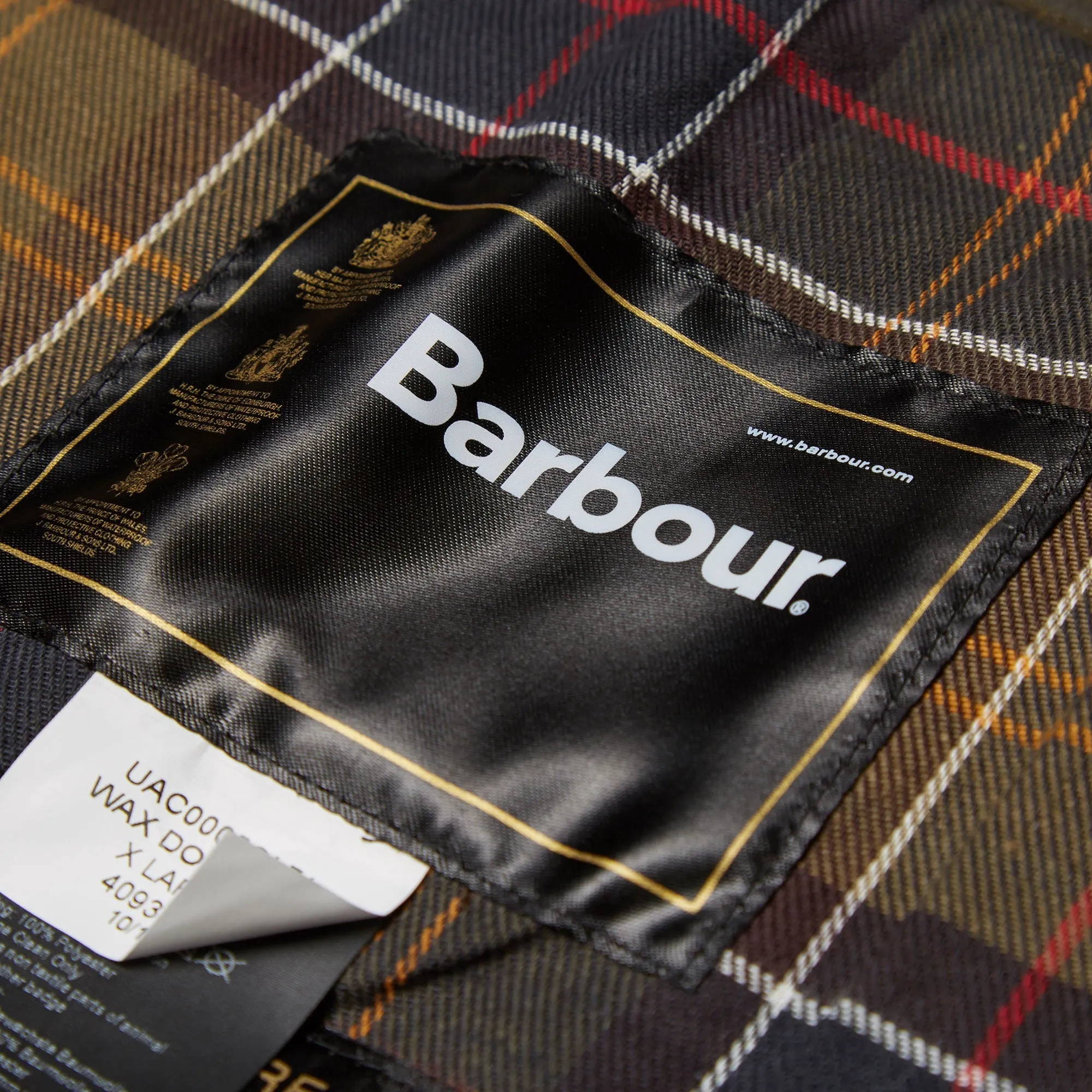 Barbour Waxed Cotton Dog Coat