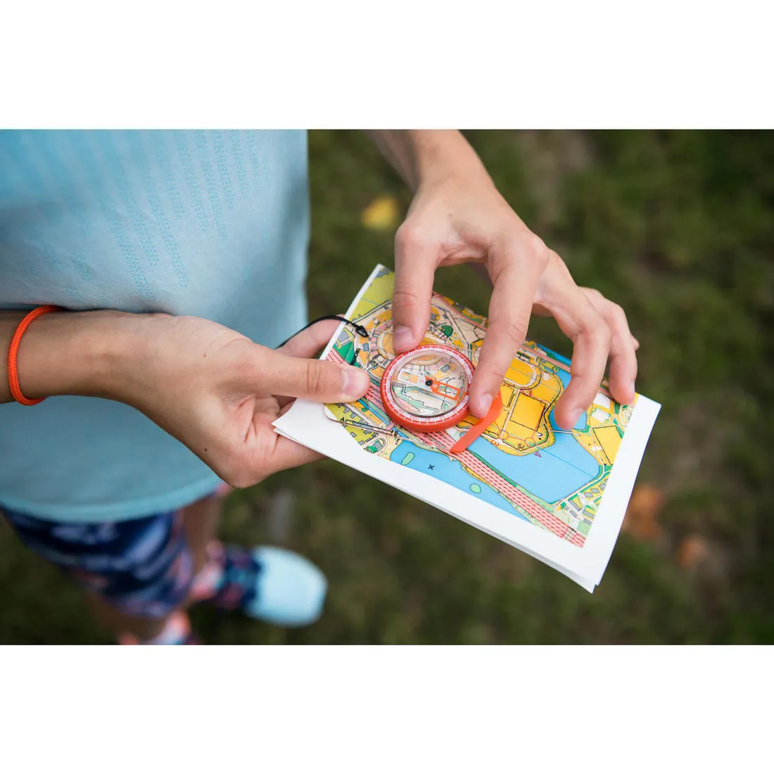 BEGIN 100 BASEPLATE ORIENTEERING COMPASS