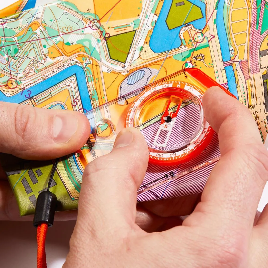 BEGIN 100 BASEPLATE ORIENTEERING COMPASS