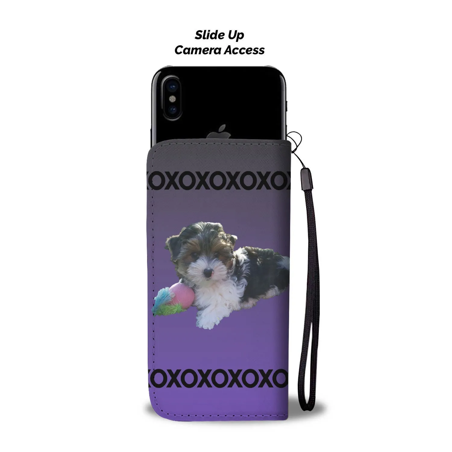 Biewer Terrier Phone Case Wallet