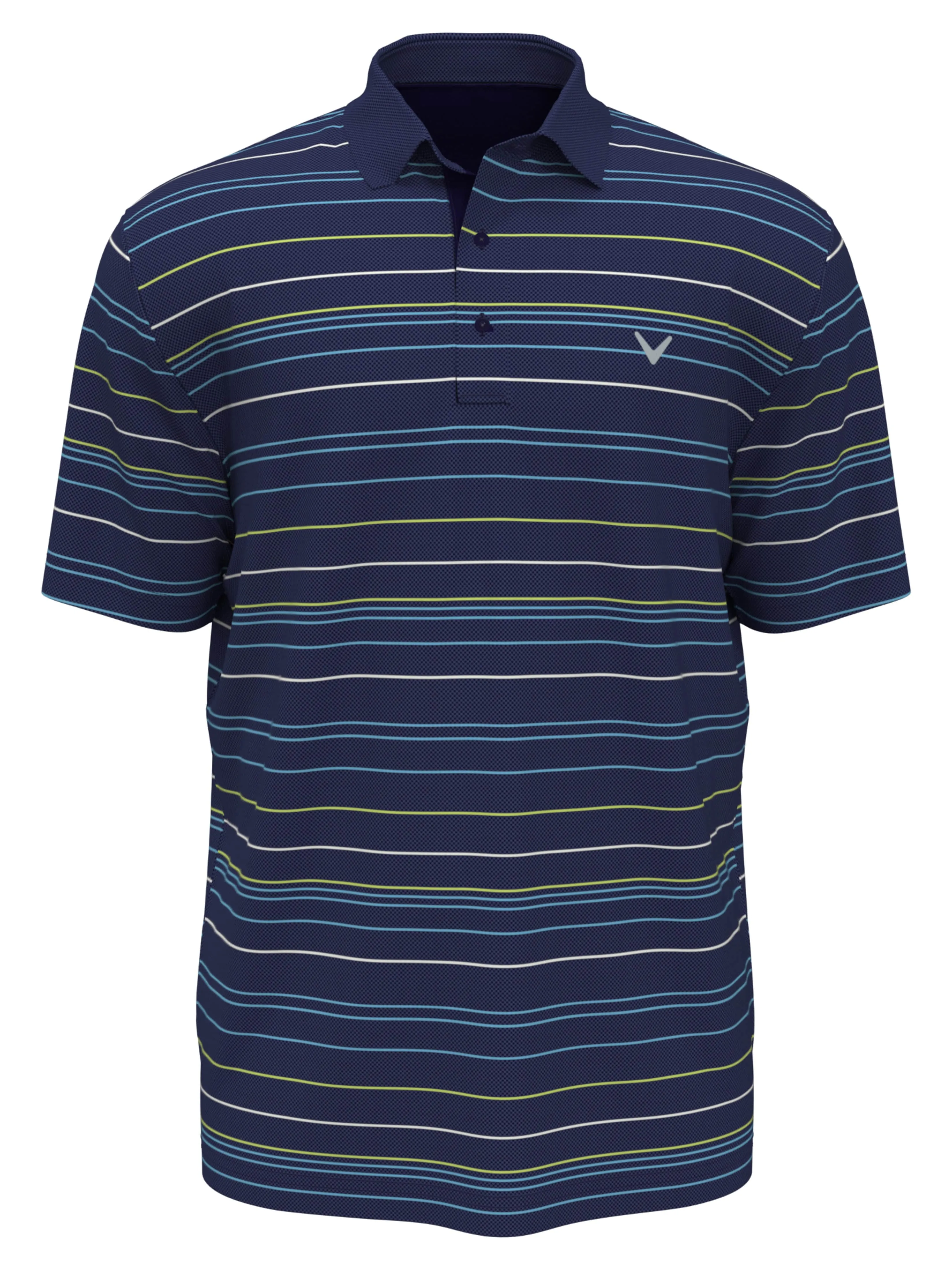 Big & Tall Mosaic Stripe Golf Polo
