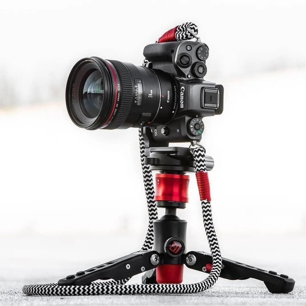 Black-White Acrylic Camera Strap