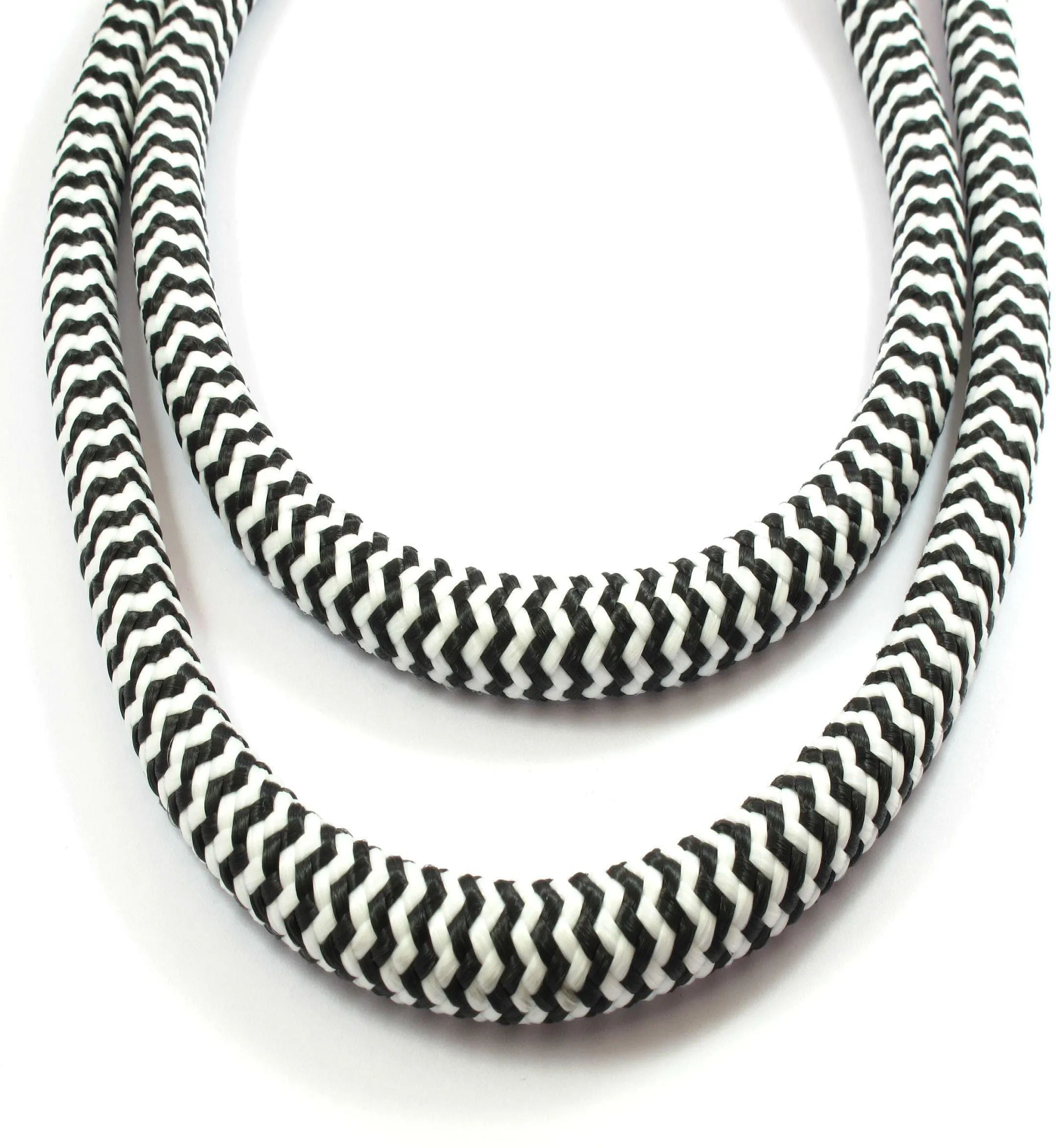 Black-White Acrylic Camera Strap