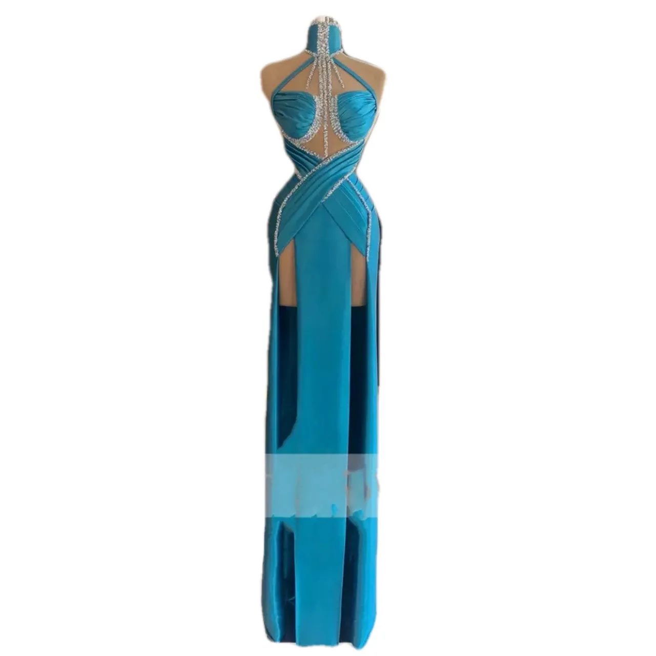 Blue Evening Dress