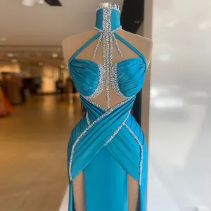 Blue Evening Dress