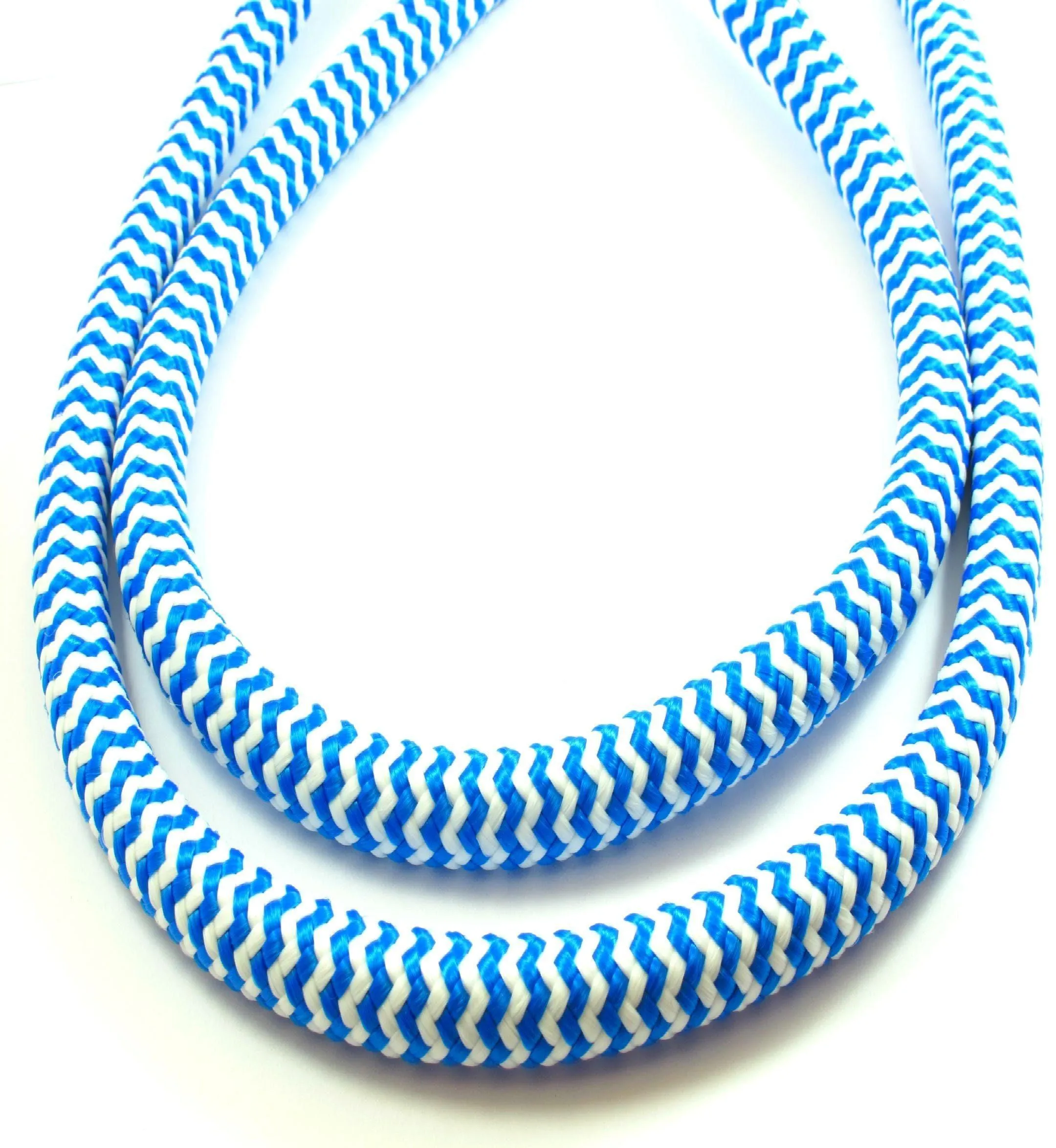 Blue-White Acrylic Camera Strap