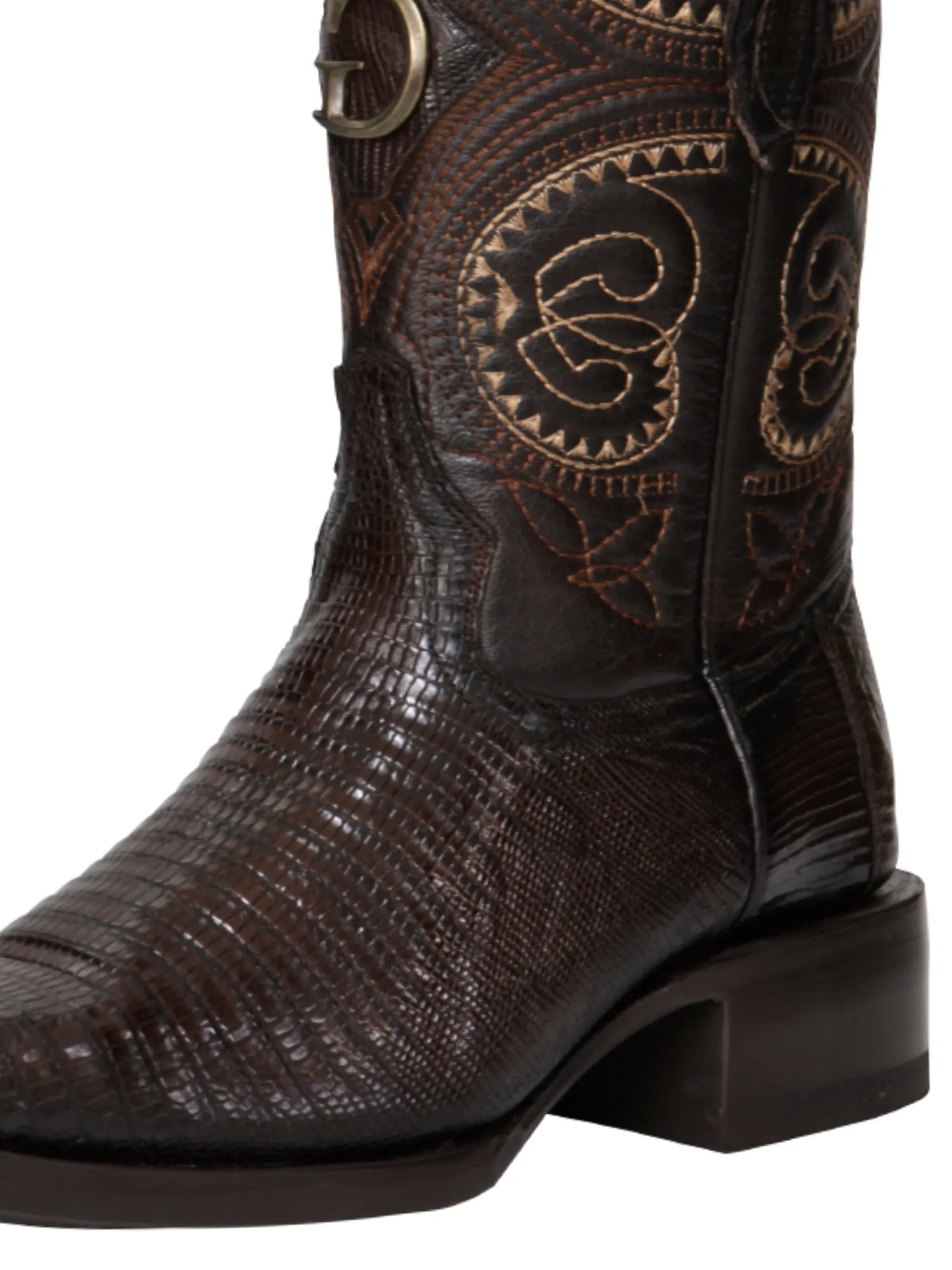 Botas Vaqueras Exoticas de Lizard Original para Hombre 'El General' - ID: 45073