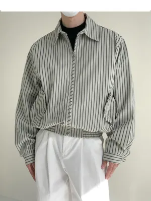 Casual Short Striped Jacket