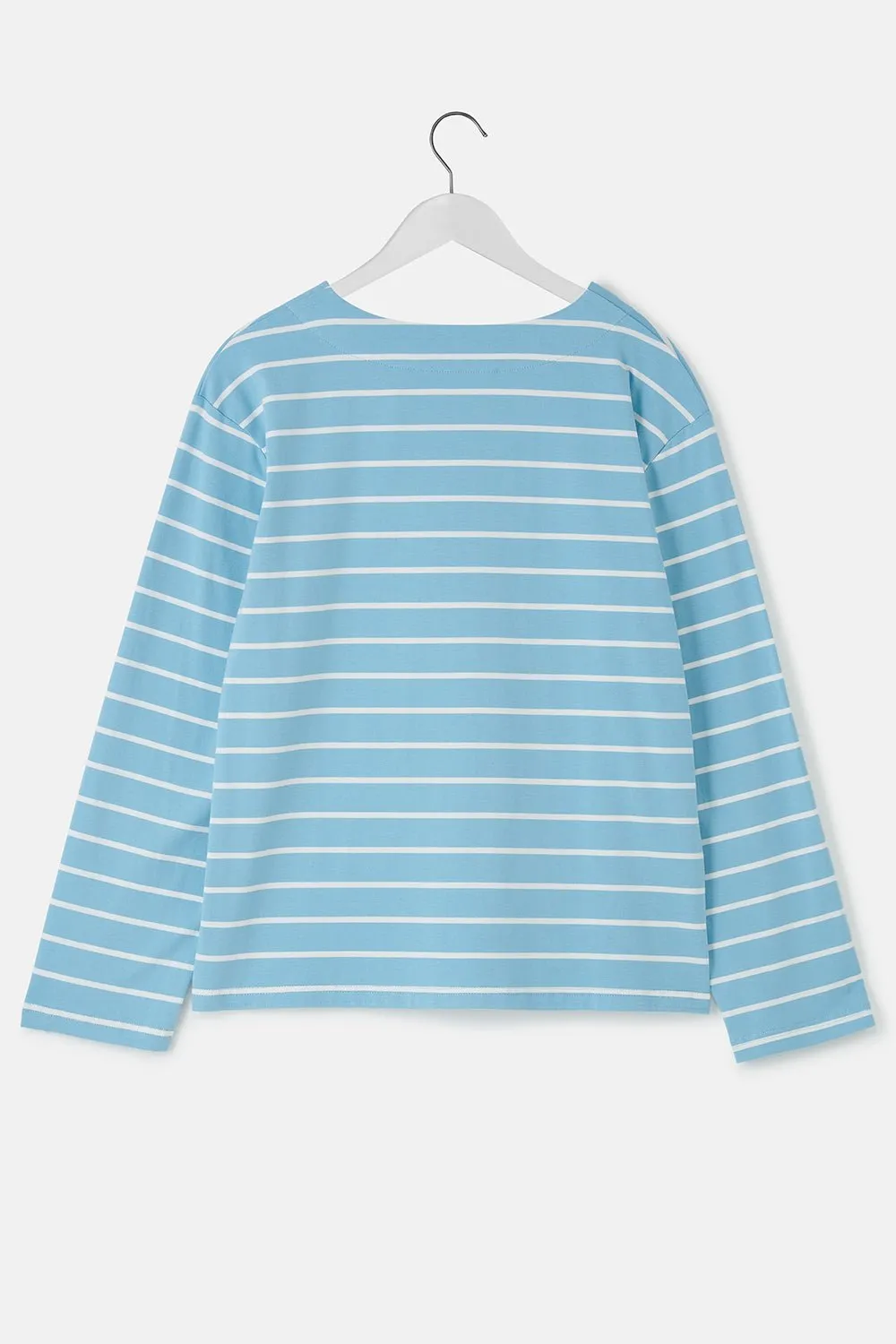 Causeway Breton Top - Marine Blue Stripe