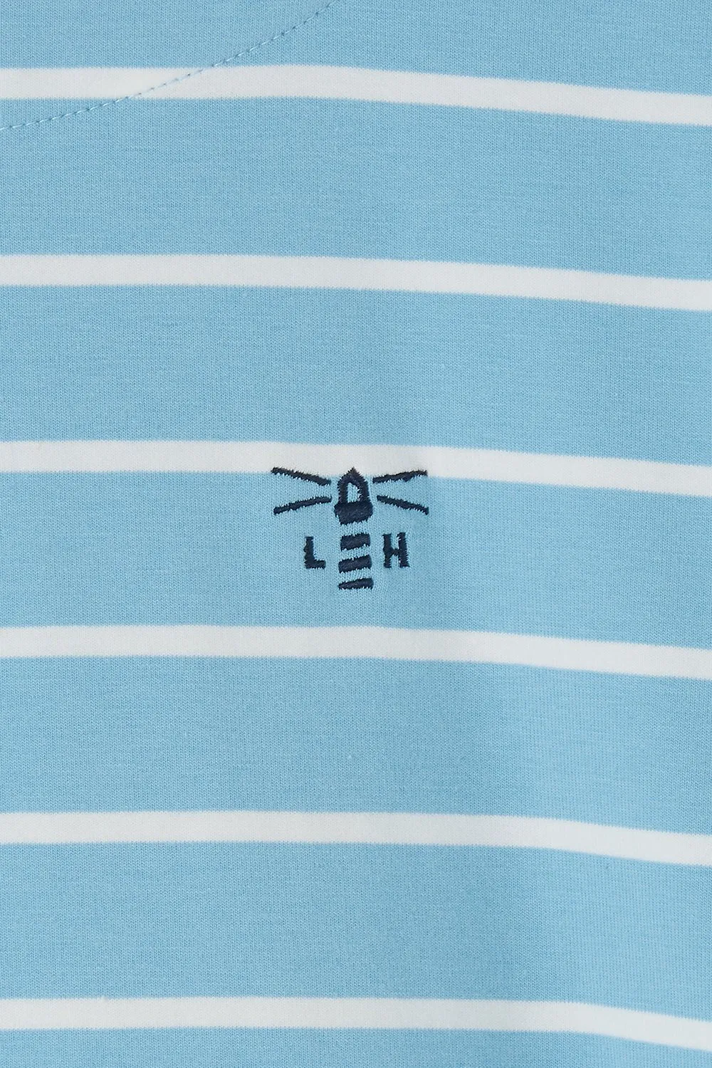Causeway Breton Top - Marine Blue Stripe