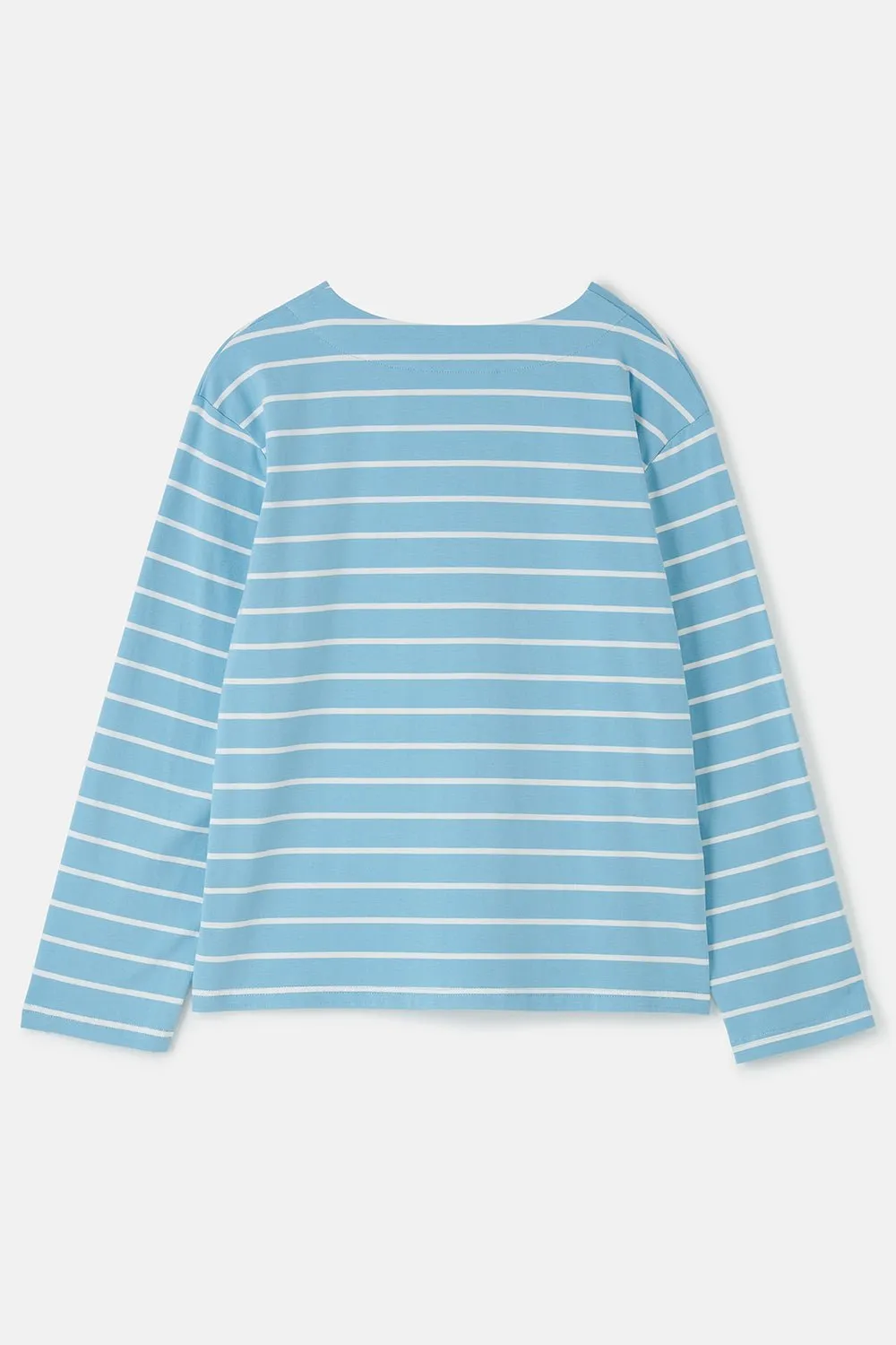 Causeway Breton Top - Marine Blue Stripe