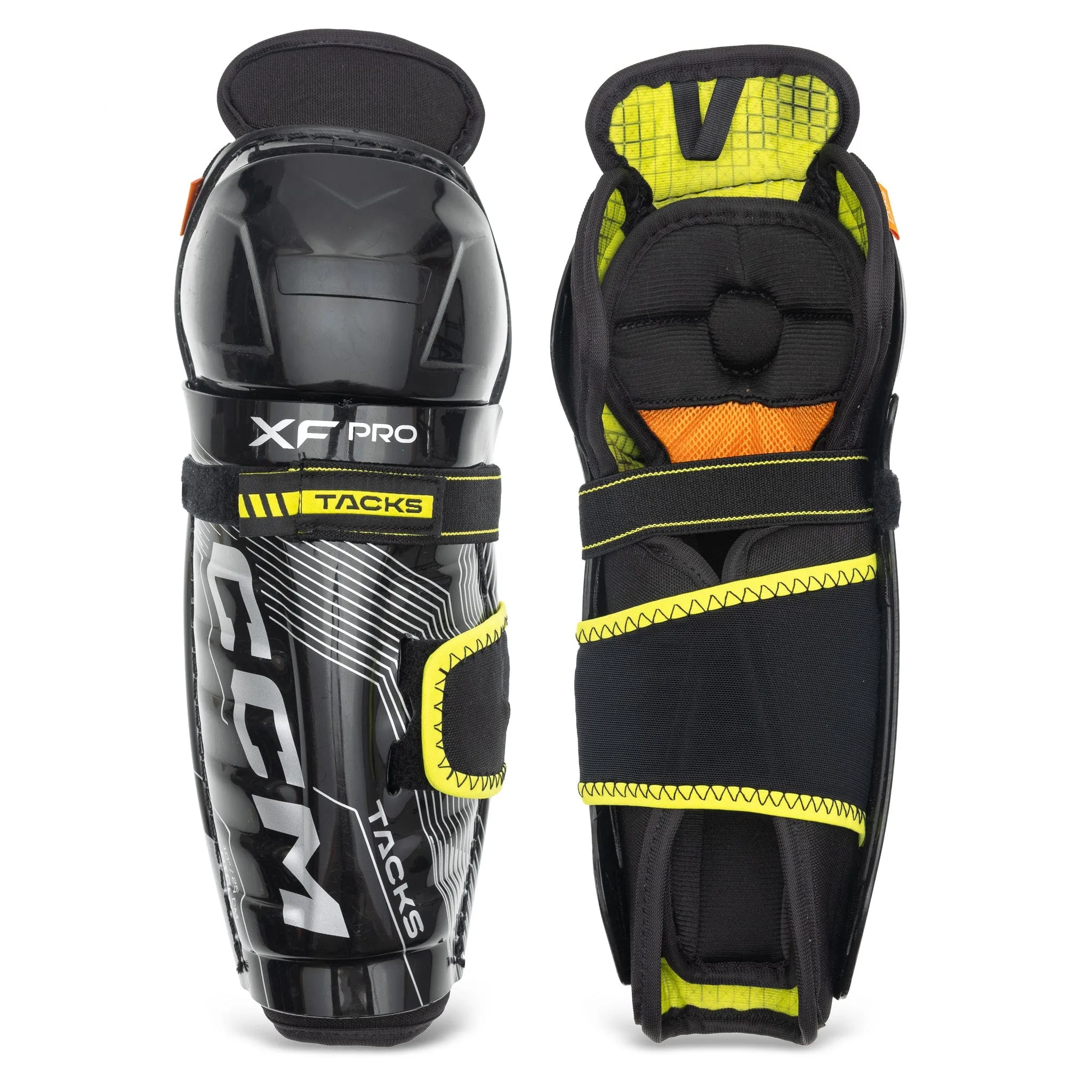 CCM Tacks XF Pro Youth Hockey Shin Guards