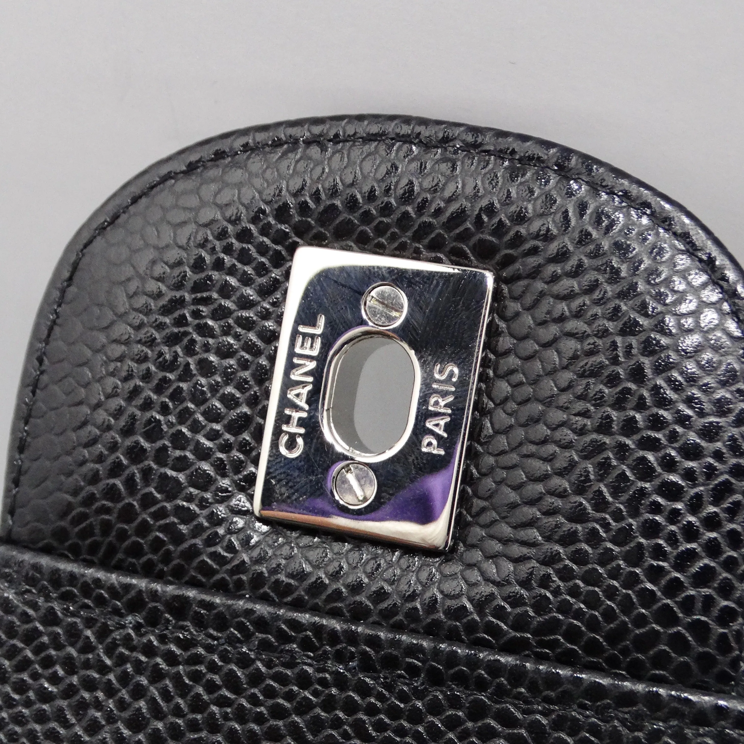 Chanel Caviar Quilted Jumbo Double Flap Black