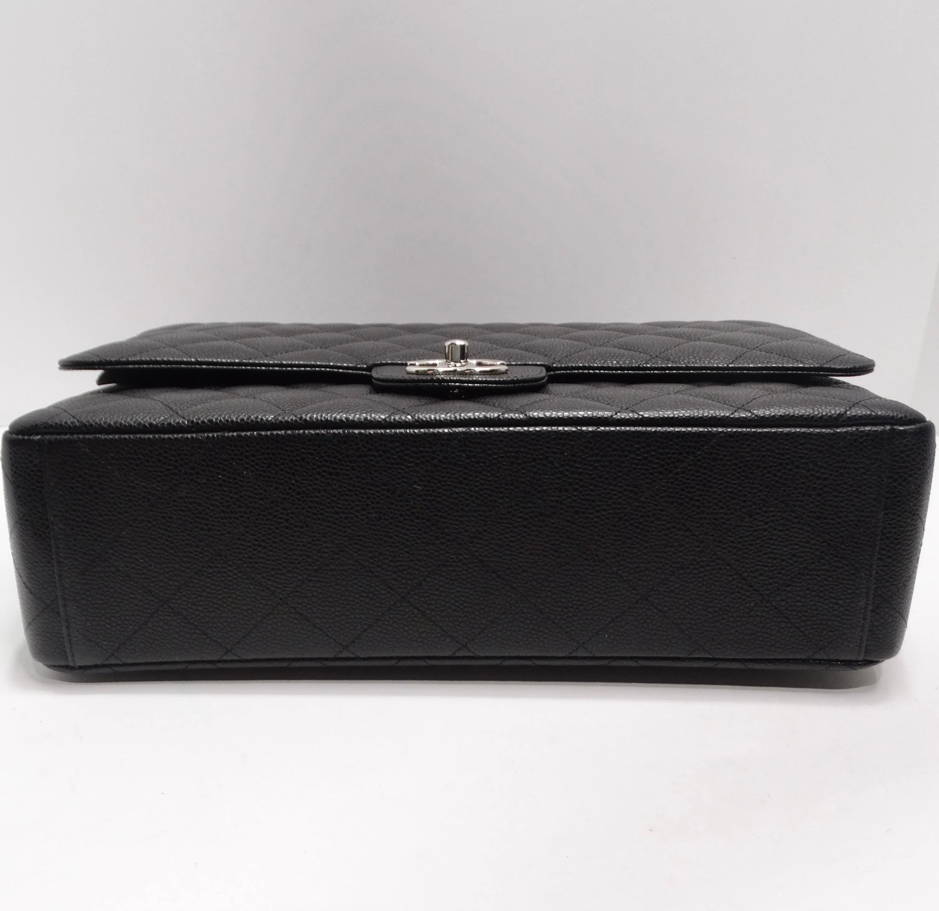Chanel Caviar Quilted Jumbo Double Flap Black