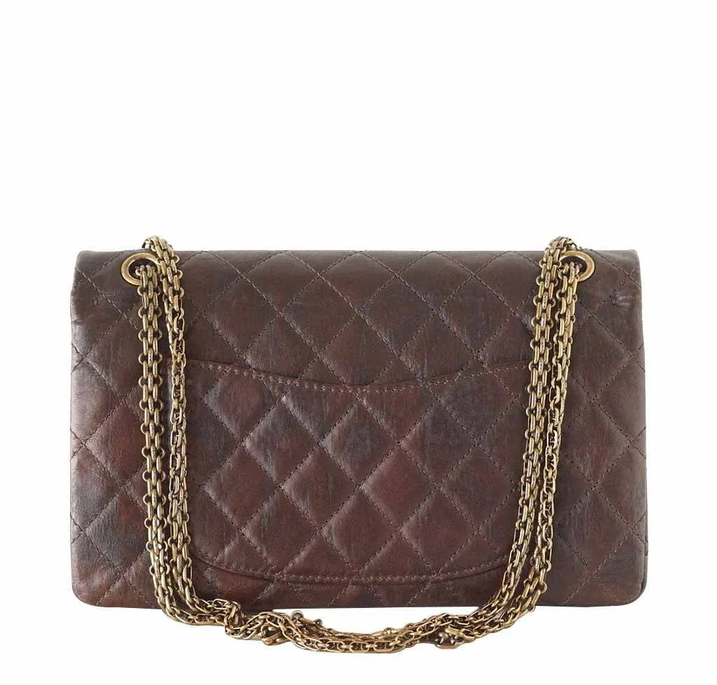 Chanel Medium Double Flap Bag Brown