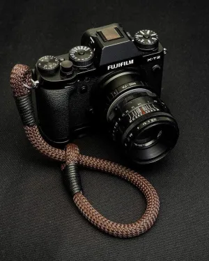 Chocolate Brown  Acrylic Camera Strap